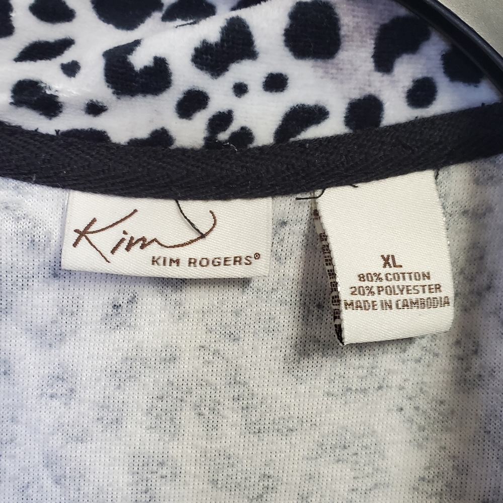 Kim Rogers Leopard Print Women's Vest - Picture 3 of 7